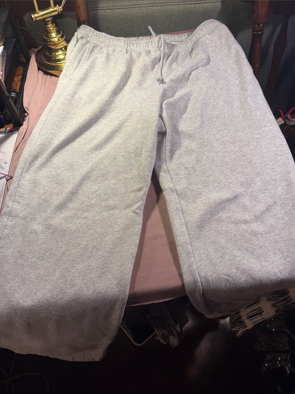 Universal Thread Light Gray Men’s Sweatpants with Drawstring Waist